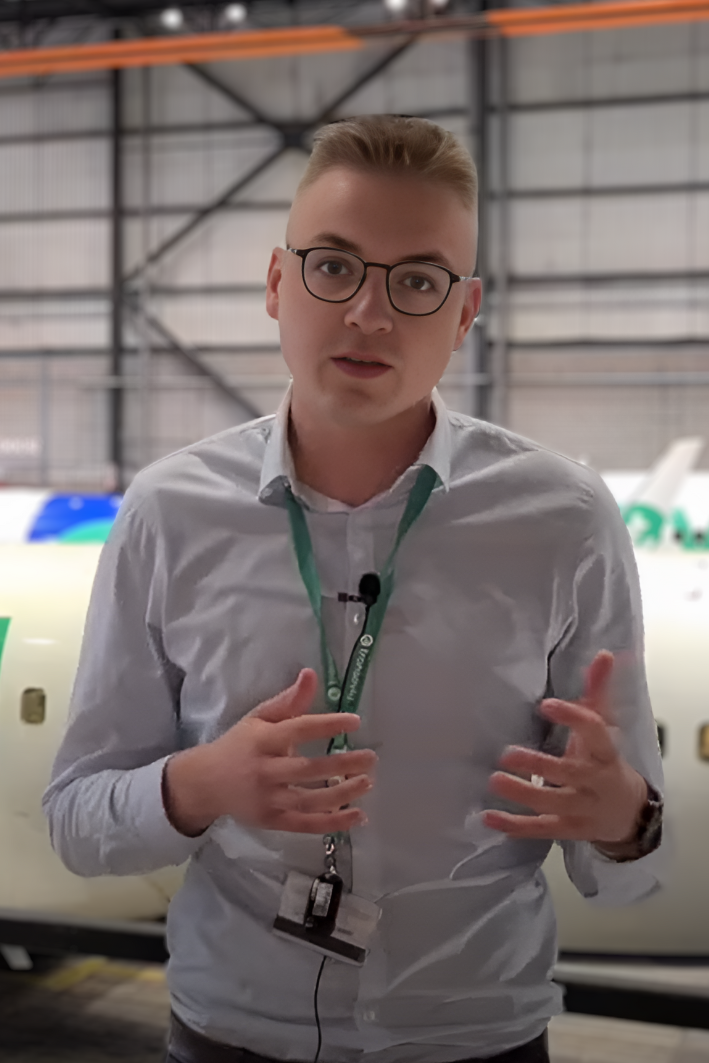 Mike Snel, Supply Chain Lead at Transavia